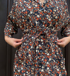 Maitlandmeg Humla Eldklotter Cape Dress