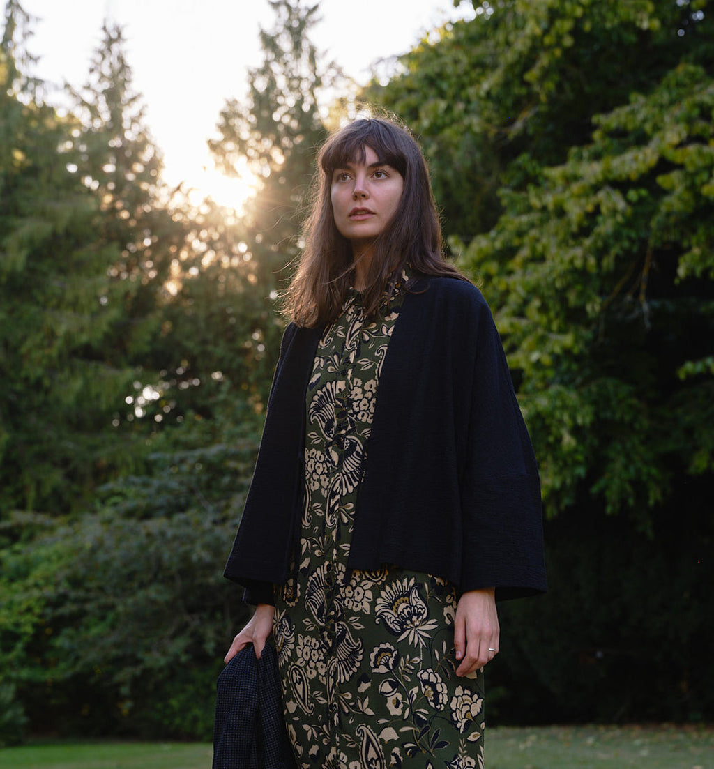 Maitlandmeg Margot Black Kimono