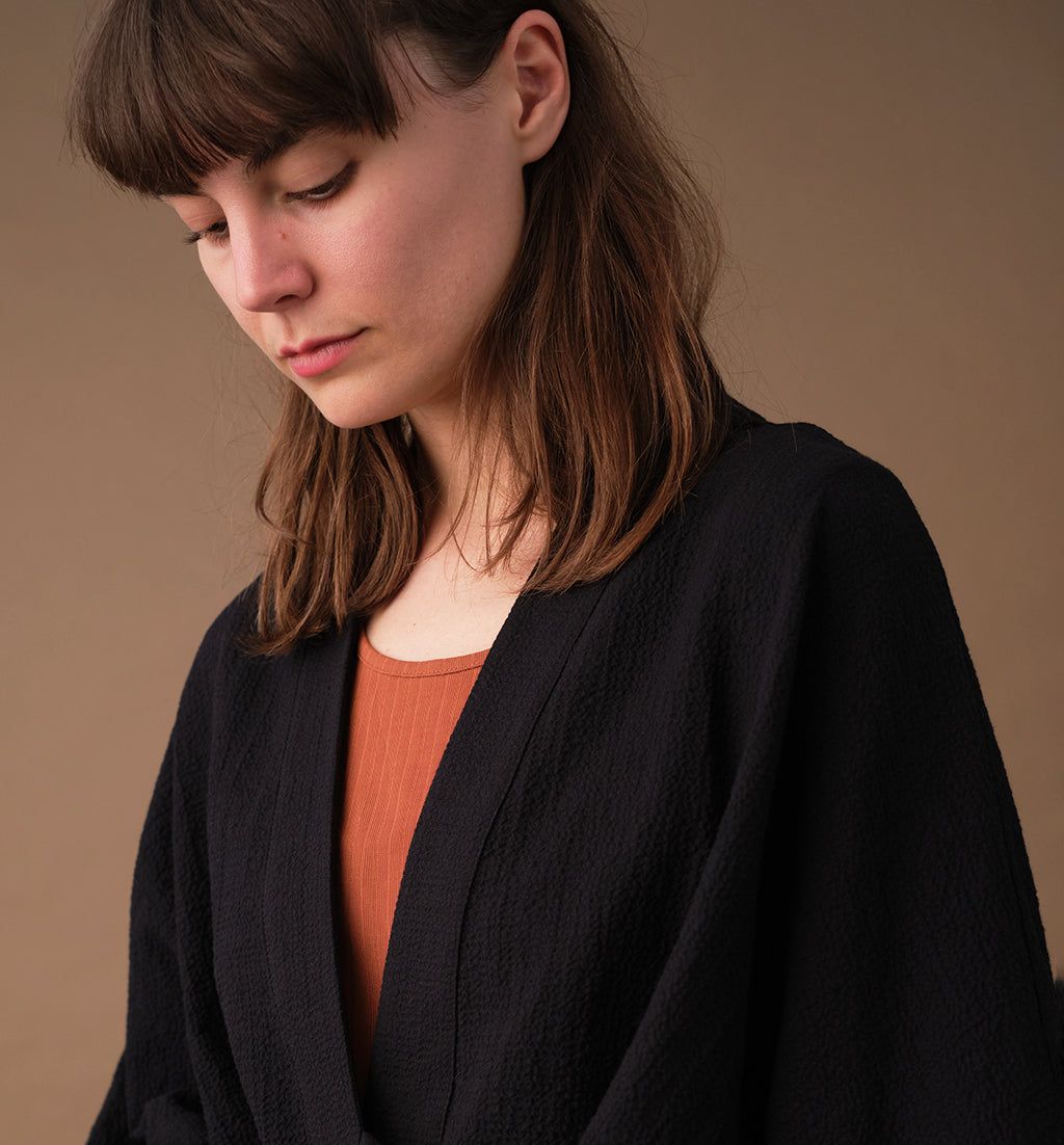 Maitlandmeg Margot Black Kimono