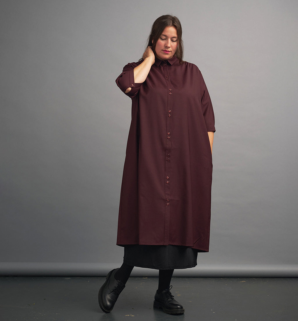 Maitlandmeg Svala Björnbär Shirt Dress