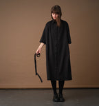 Maitlandmeg Svala Chalk Stripe Shirt Dress