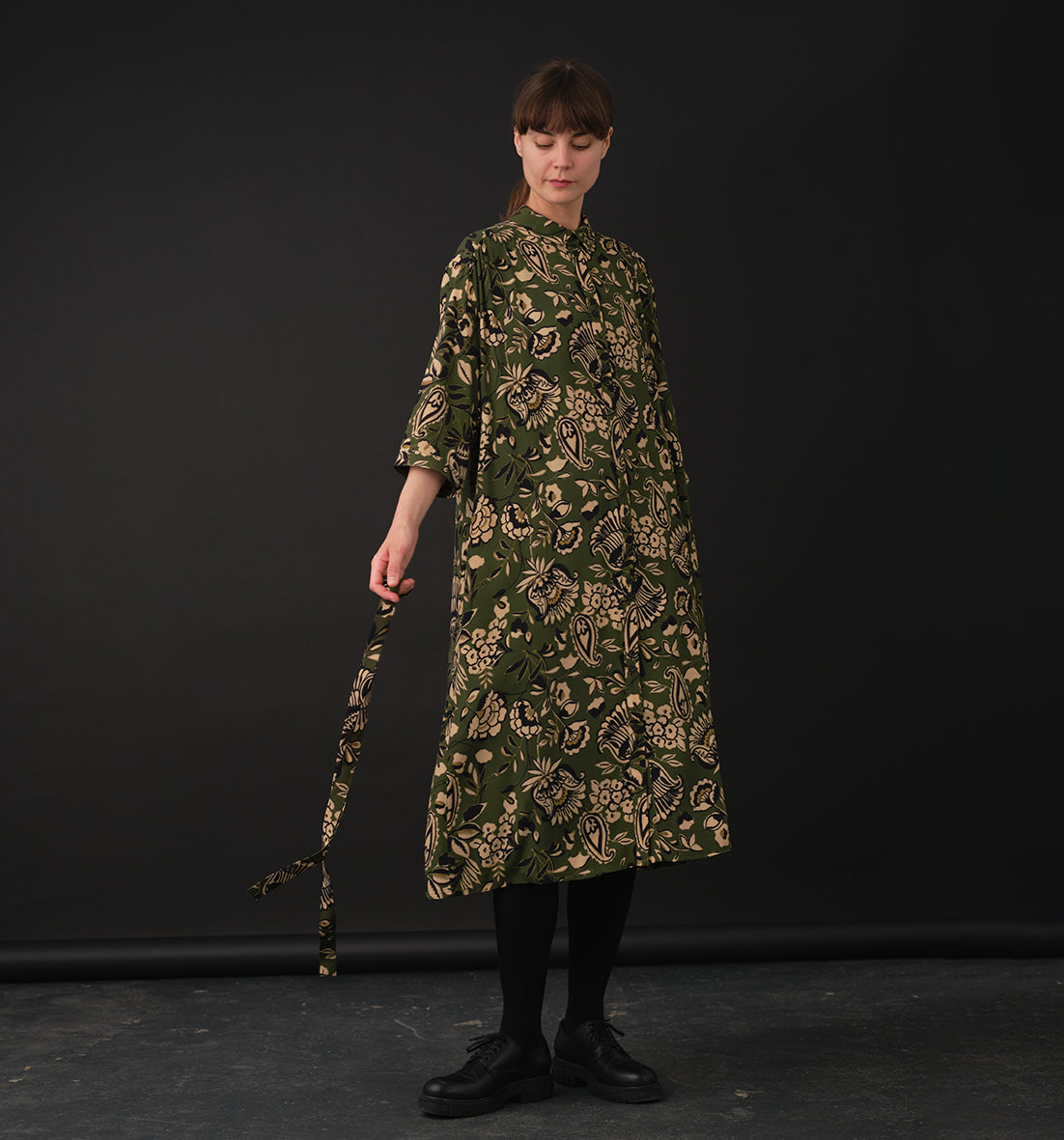 Maitlandmeg Svala Lotus Shirt Dress