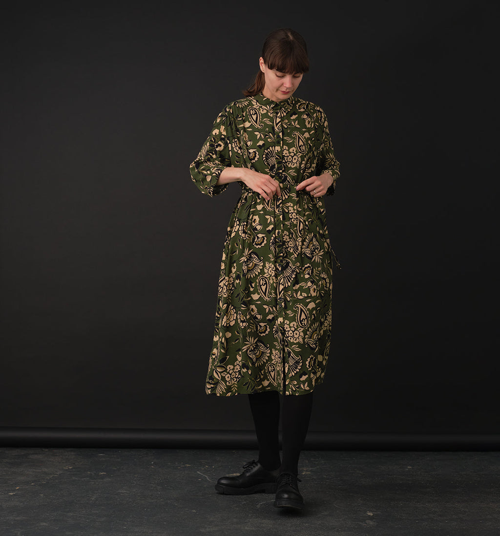 Maitlandmeg Svala Lotus Shirt Dress