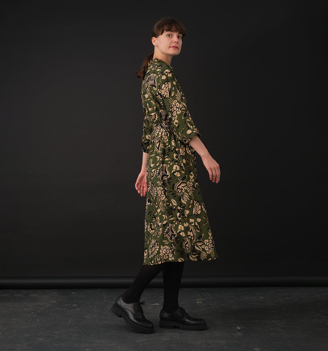 Maitlandmeg Svala Lotus Shirt Dress
