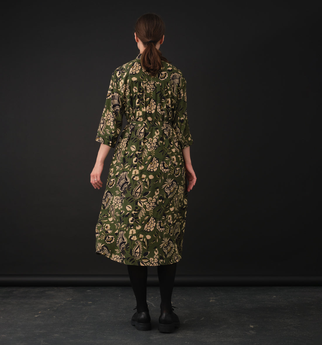 Maitlandmeg Svala Lotus Shirt Dress