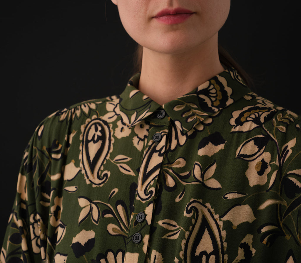 Maitlandmeg Svala Lotus Shirt Dress