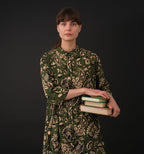 Maitlandmeg Svala Lotus Shirt Dress